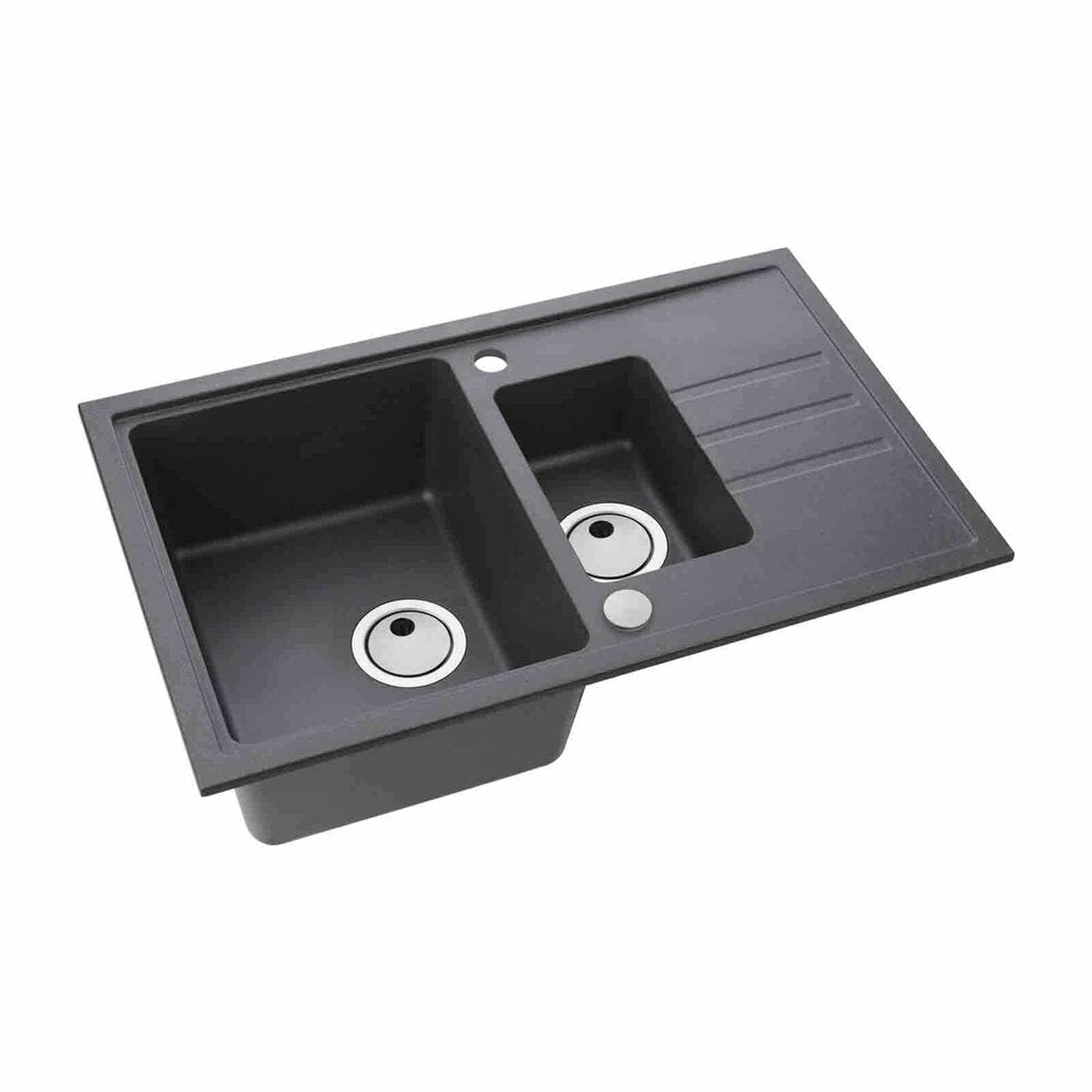 Alveus Intermezzo 70 Black Composite Sink 78x48 cm