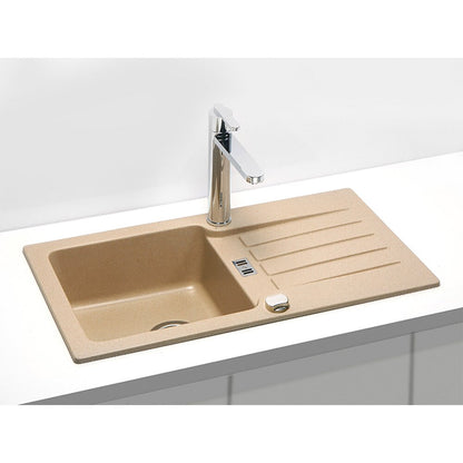 Композитна мивка Alveus Niagara 30 бежова 78x43 см