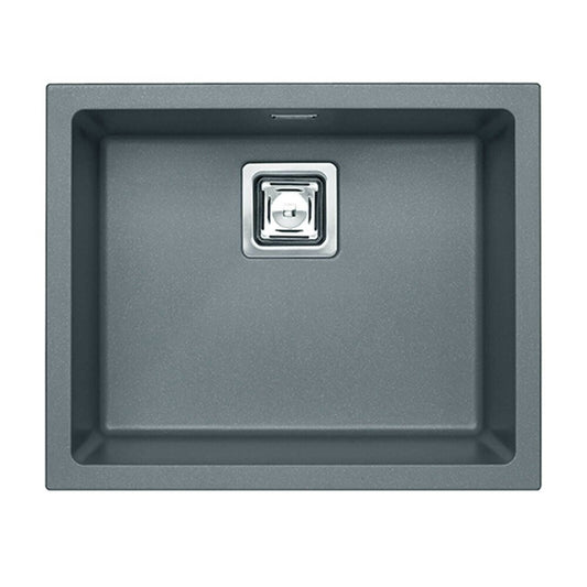 Alveus Quadrix 50 Steel Metallic Composite Sink 56x46 cm