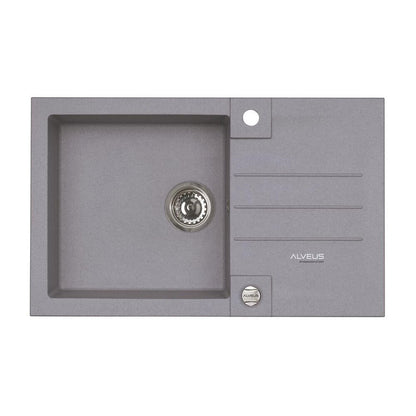 Кухненска мивка Alveus Rock 130 сива 78x48 см