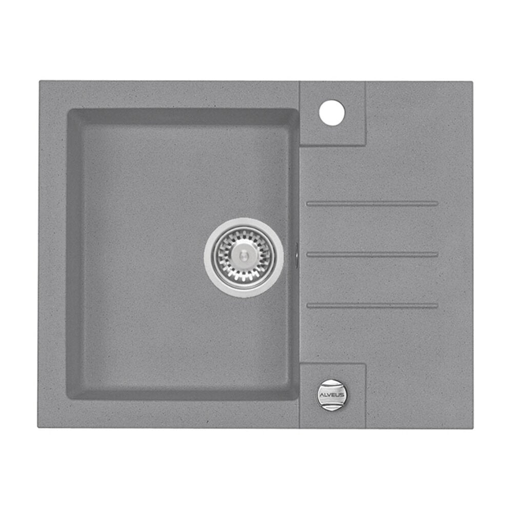 Композитна мивка Alveus Rock 30 сива 60x48 см