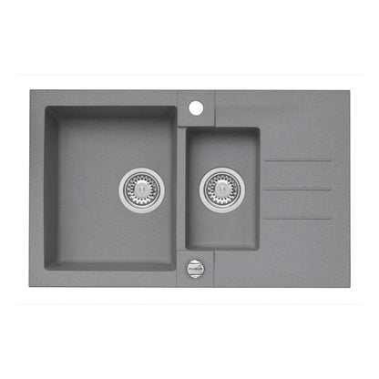 Композитна мивка Alveus Rock 70 сива 78x48 см