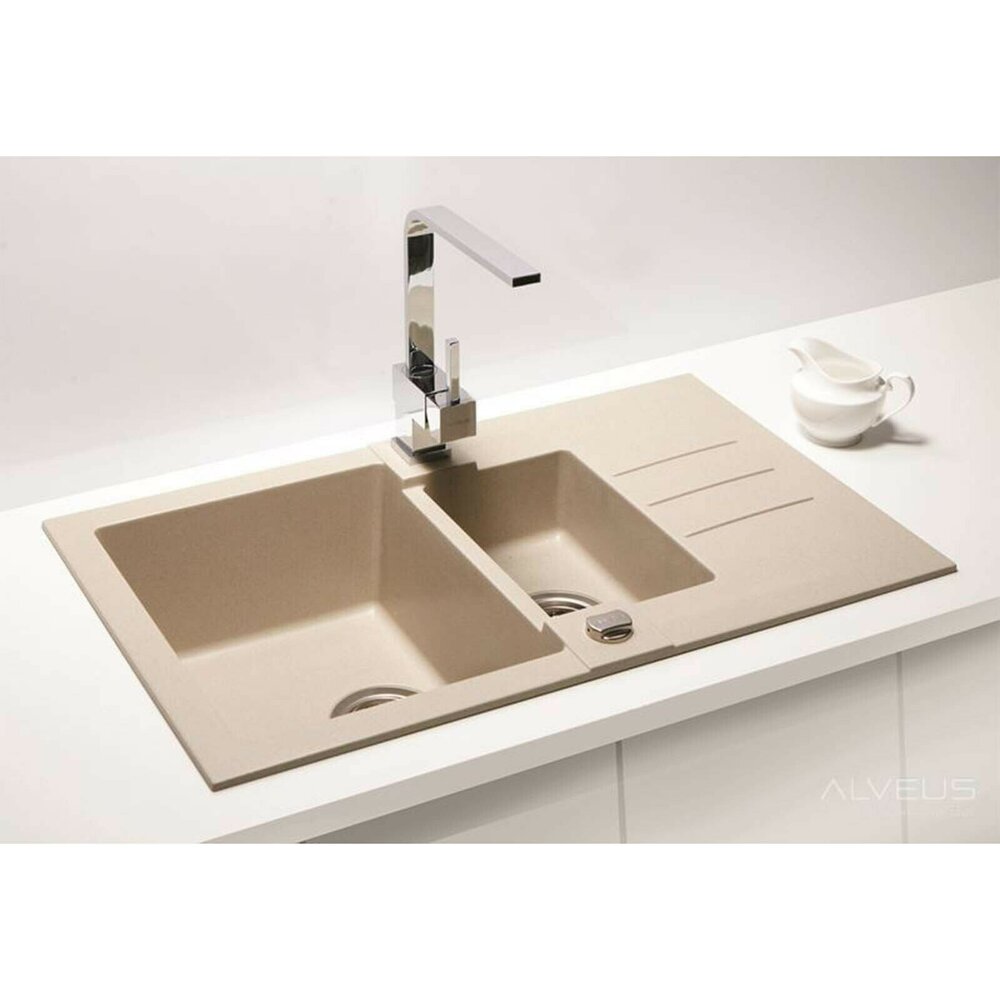 Композитна мивка Alveus Rock 70 сива 78x48 см