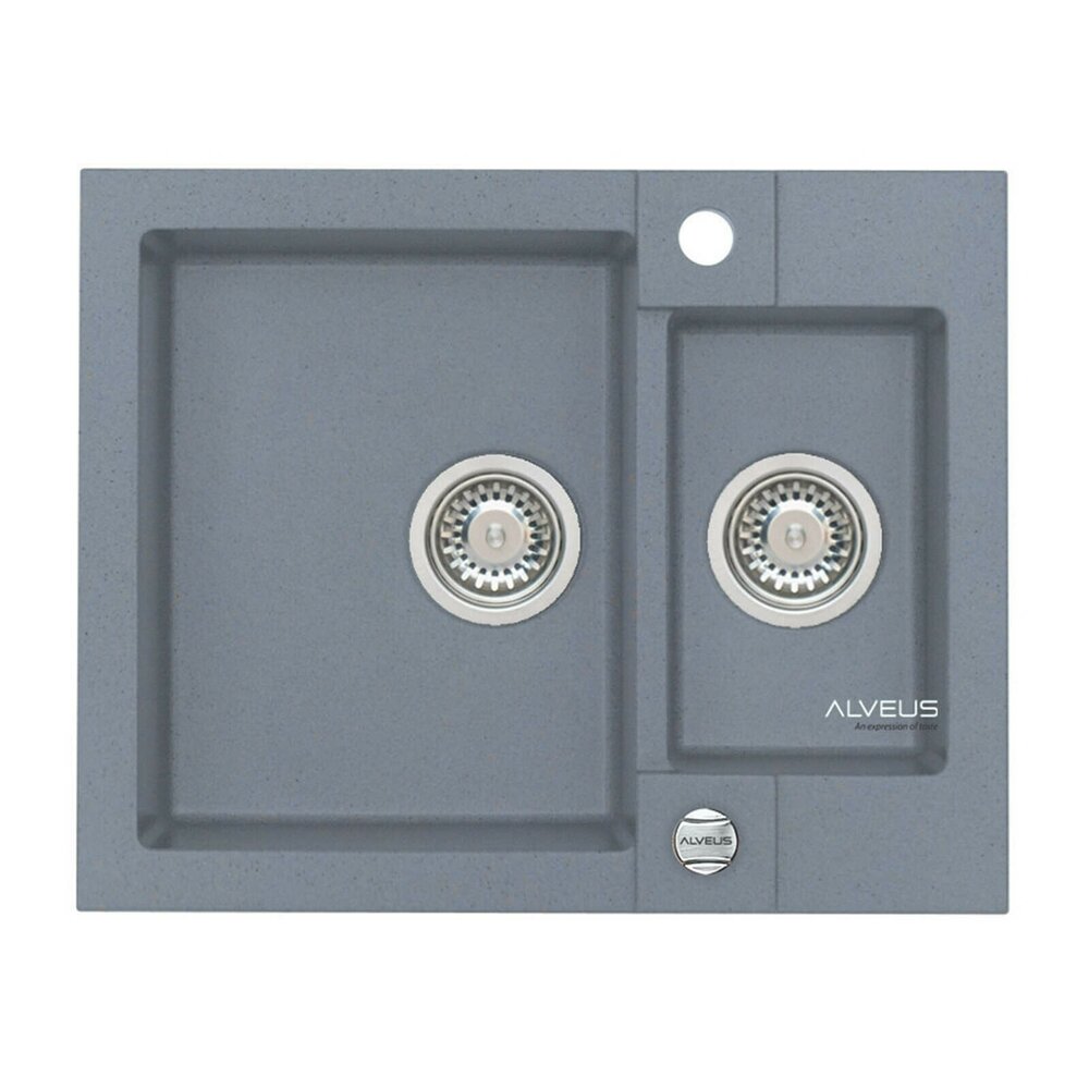 Композиционна мивка Alveus Rock 80 сива 60x48 см