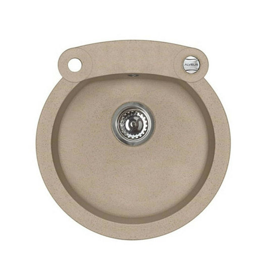Alveus Roll 10 Composite Sink Beige 51x53 cm