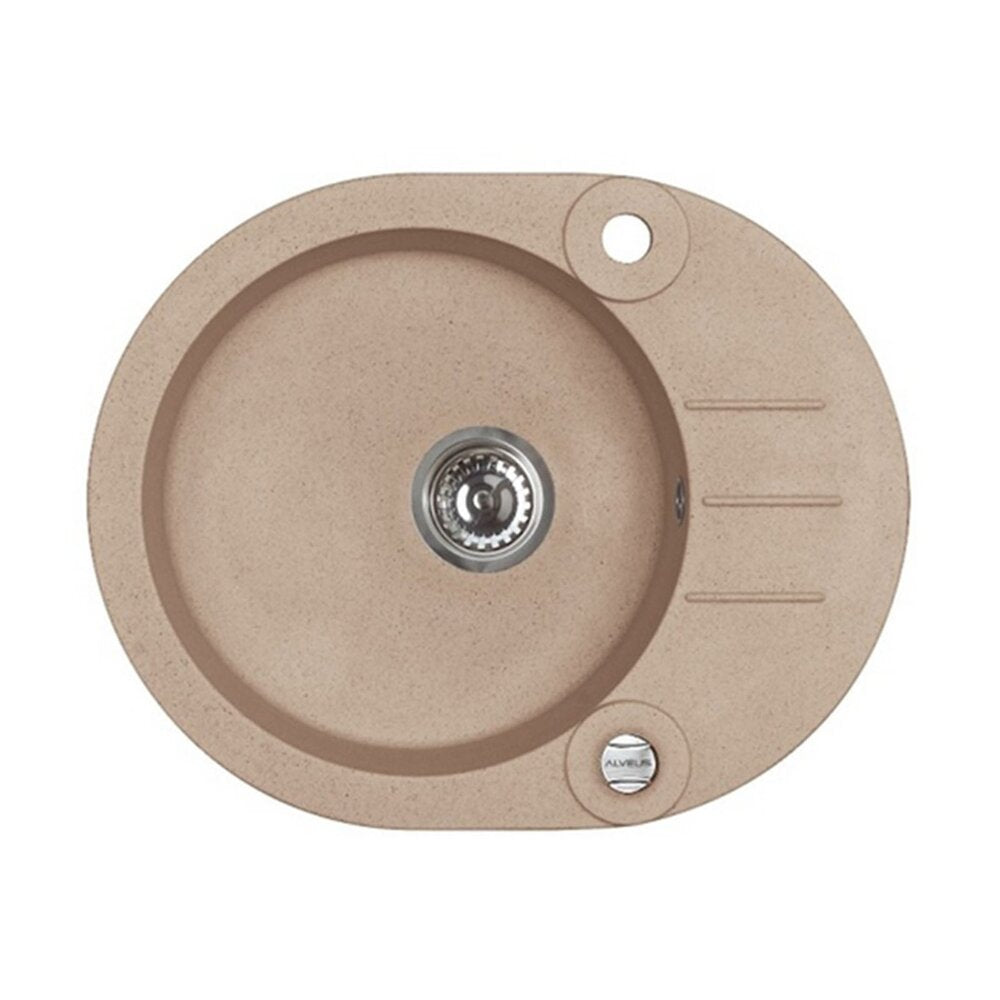 Композитна мивка Alveus Roll 40 бежова 60x48 см