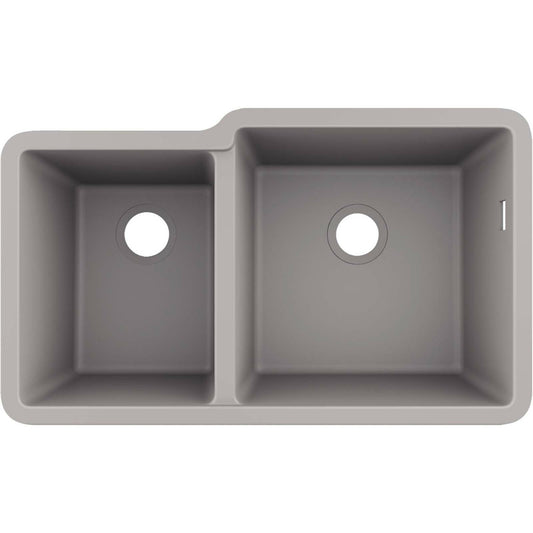 Composite Sink Grey Hansgrohe S51 SilicaTec 82x48.5 cm