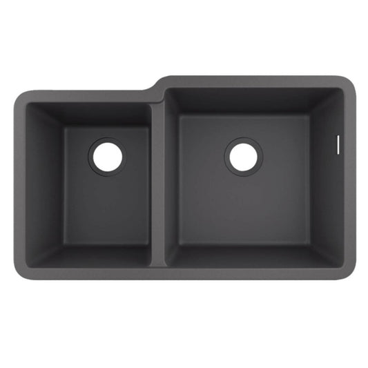 Composite Sink Dark Grey Hansgrohe S51 SilicaTec 82x48.5 cm