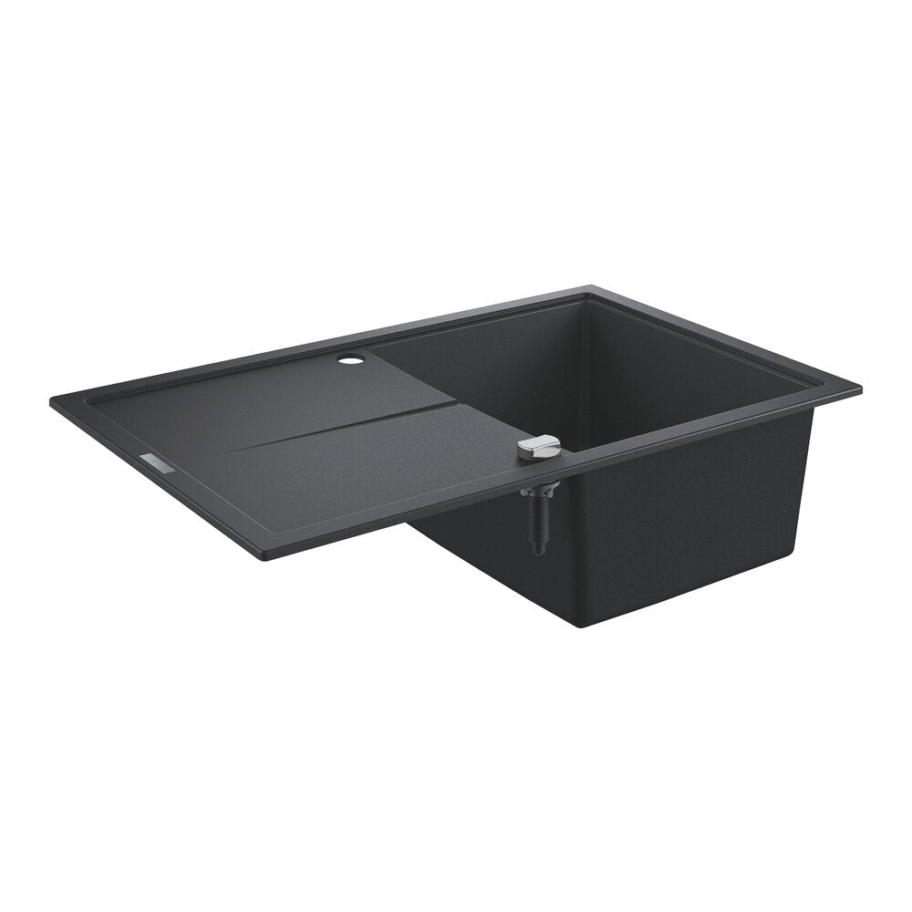 Композитна мивка Grohe K400 78x50.1 см черна