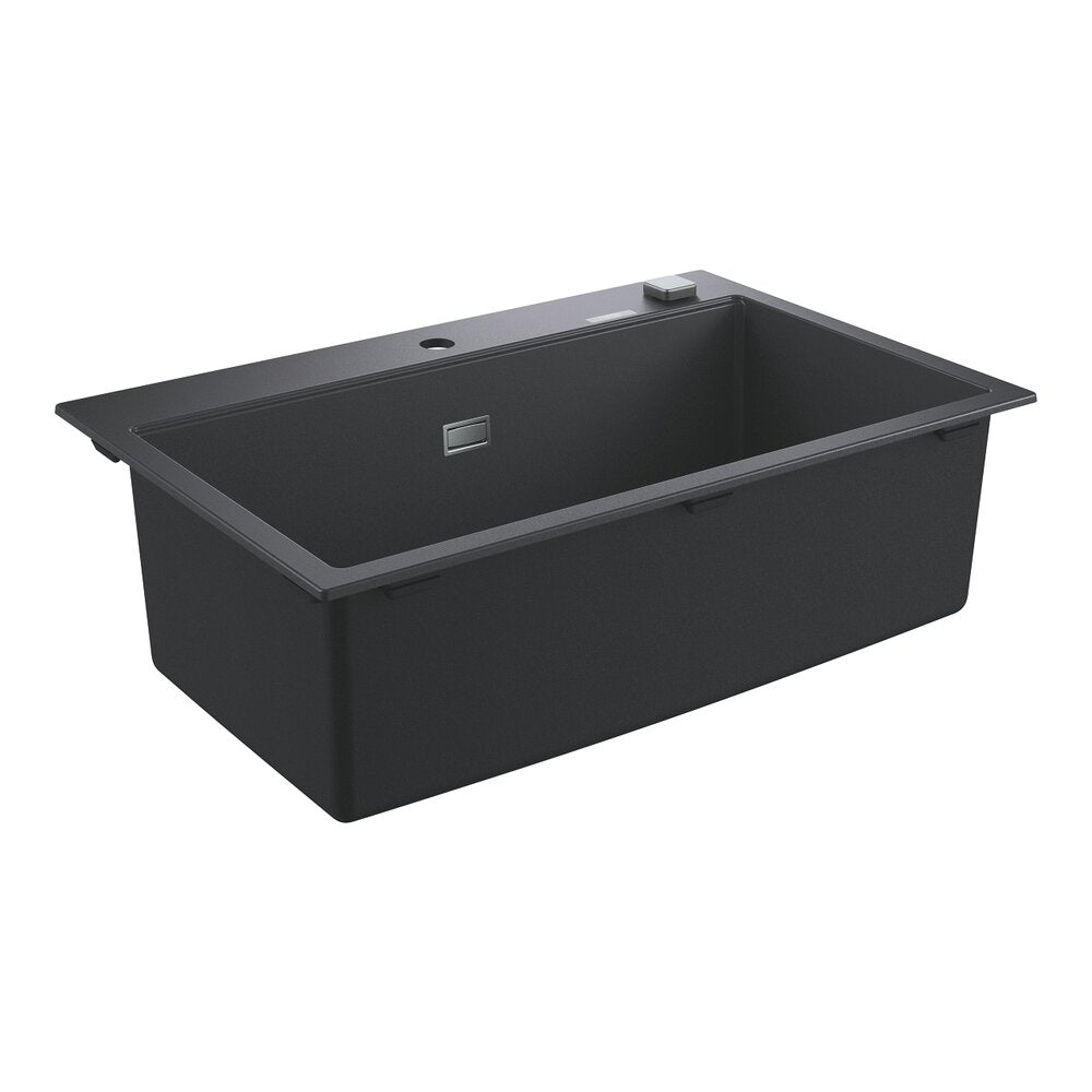 Чугунена мивка Grohe K700 78x51.1 см черна