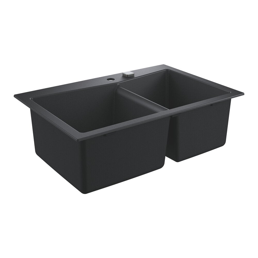 Grohe K700 Composite Sink 83.8x55.9 cm Black