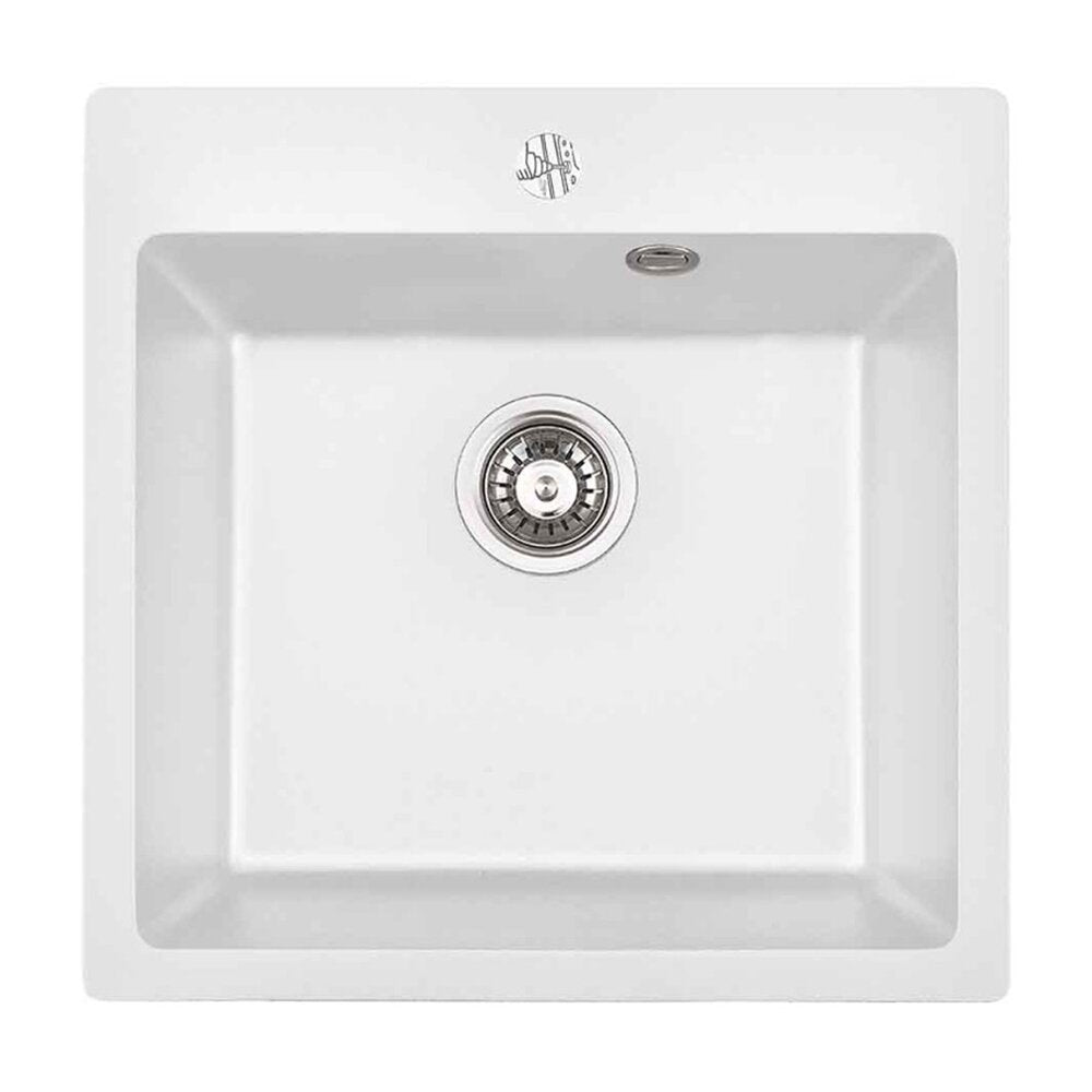 Композитна мивка Inter Ceramic с гранитен финиш 50x50 cm
