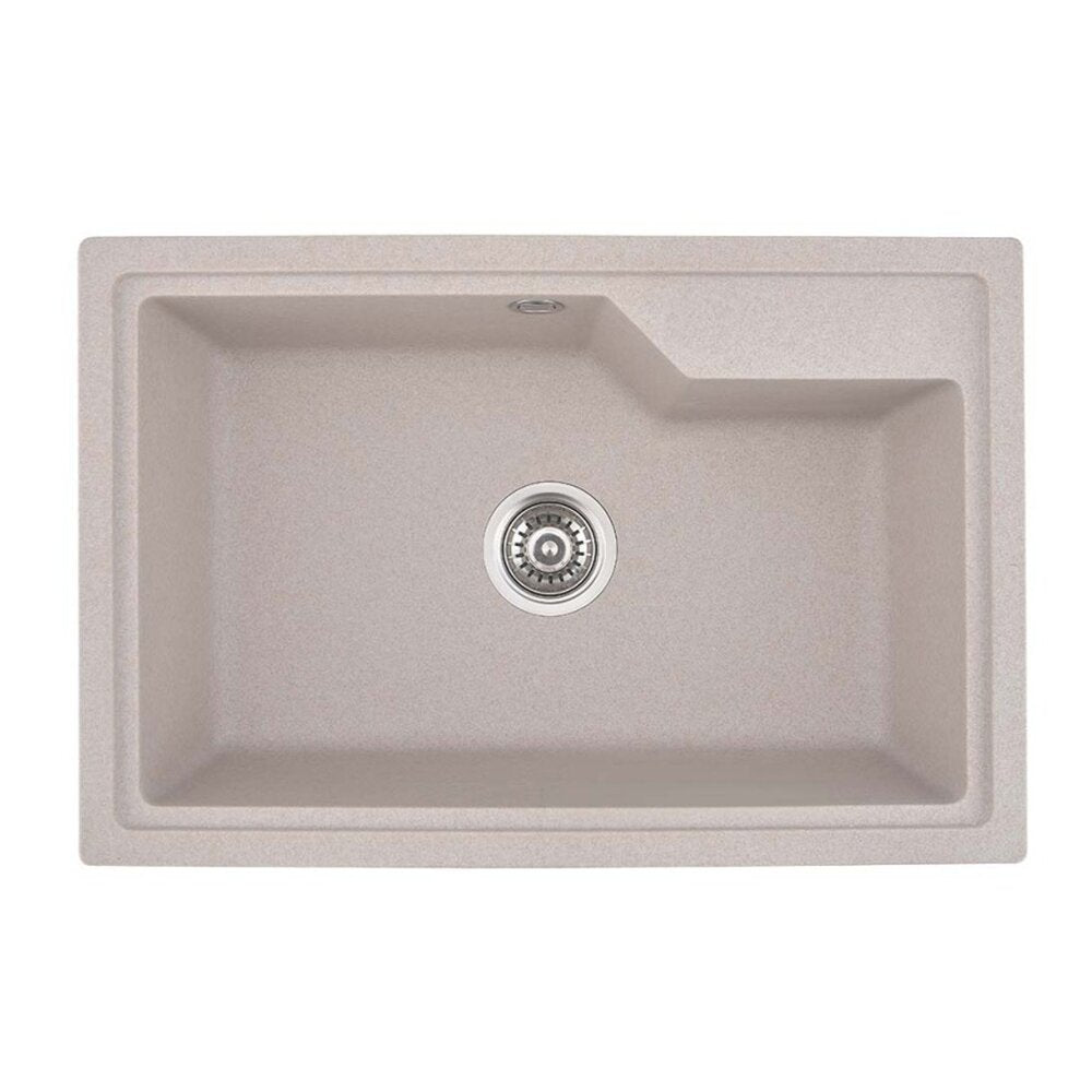 Композитна мивка Inter Ceramic с гранитен финиш 68x45 cm без отцеждач