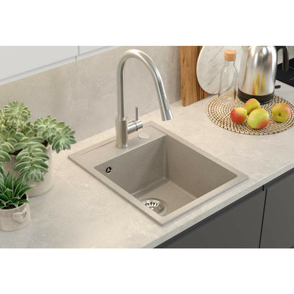 Quadron Pop Johnny 90 Beige Undermount Sink 39x50 cm