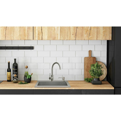 Композитна мивка Rea West XL сива 50x60 см