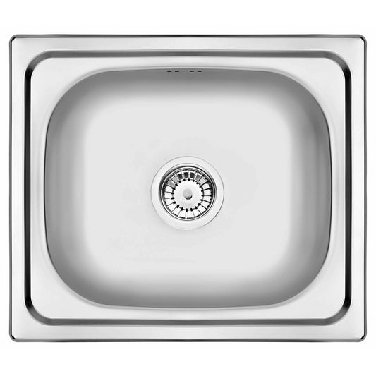 Deante Doppio Satin Stainless Steel Sink 48x43 cm