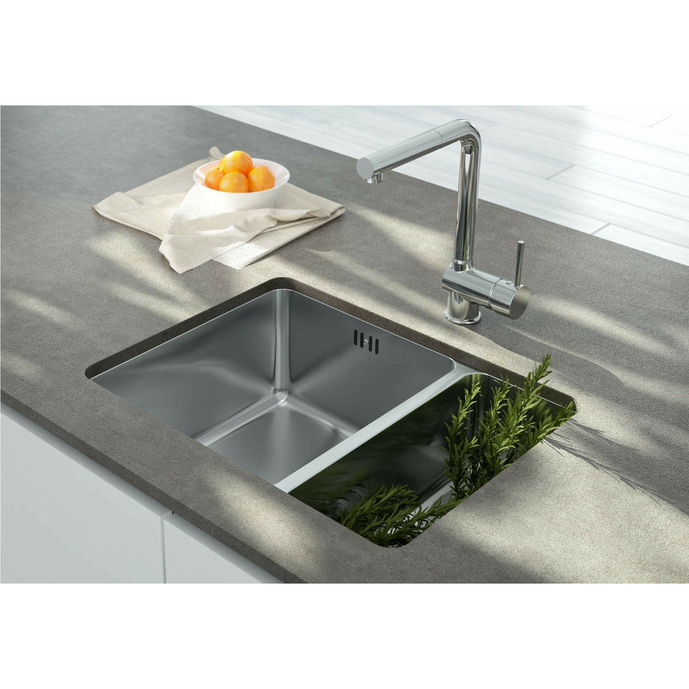 Мивка Deante Egeria инокс сатиниран 2 купи 58x44 см