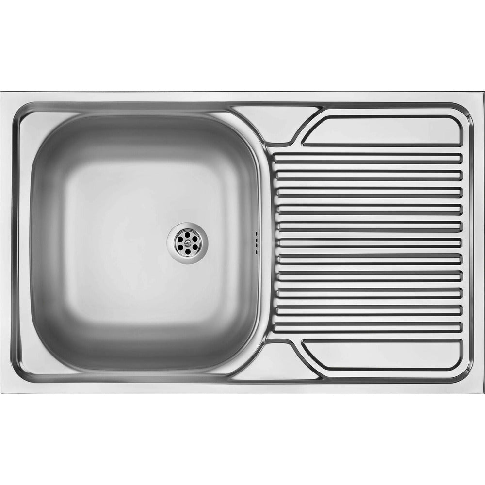 Чиния Deante Tango инокс с reversible мивка 80x50 см