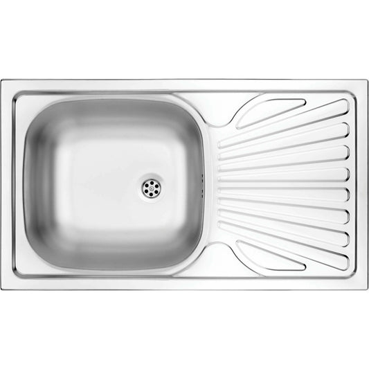 Смесителна мивка Deante Techno инокс 76x44 см
