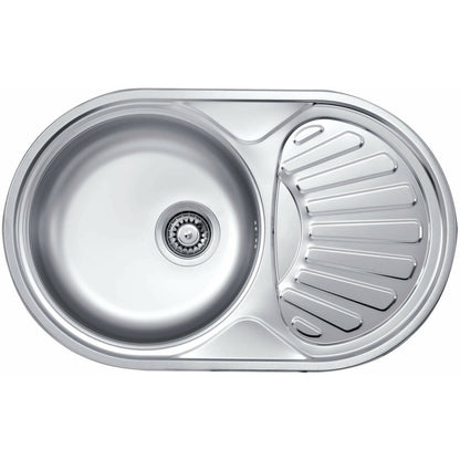 Нержавеща стомана мивка Deante Twist 77x48 см