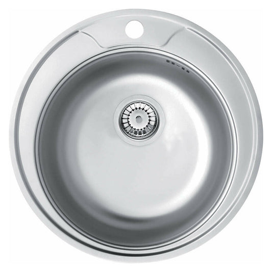 Deante Twist Satin Finish Sink with a Diameter of 49 cm