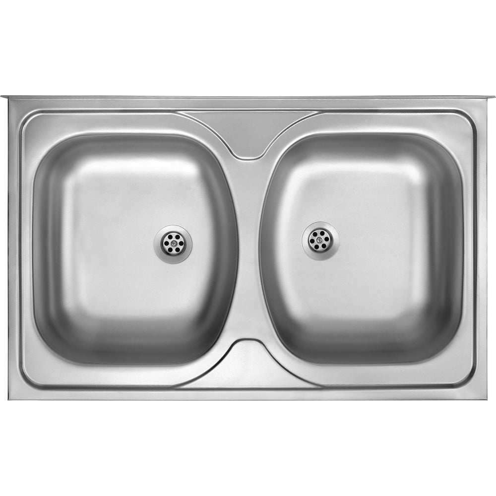 Двойна мивка Deante Tango инокс сатен 80x50xH13 см