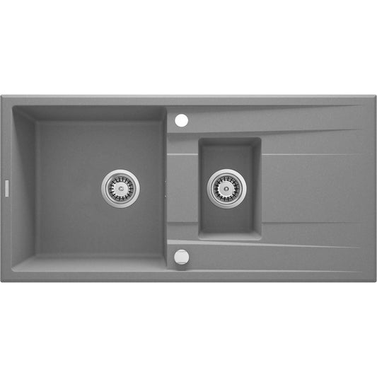 Deante Eridan Granite Sink 50x100 cm Grey