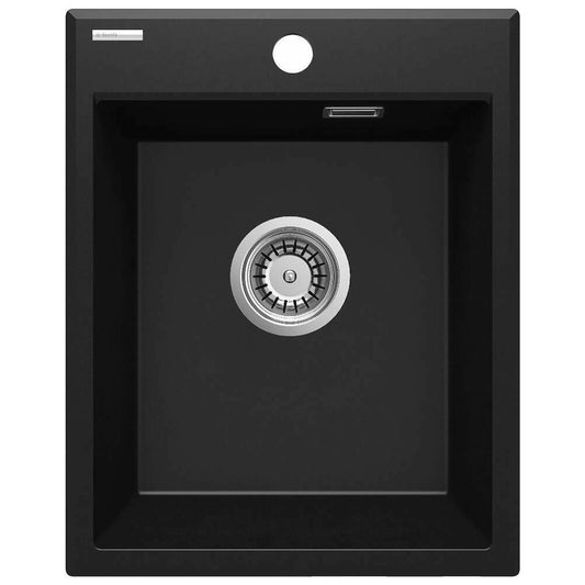 Deante Eridan Granite Sink 50x40 cm Black