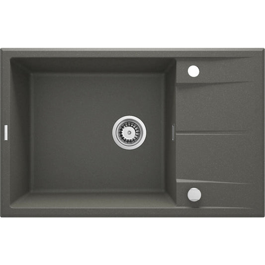 Deante Eridan Granite Sink 50x78 cm Anthracite
