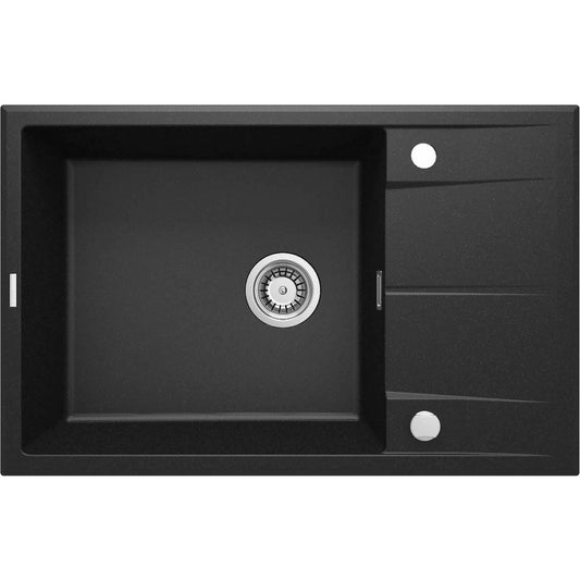 Deante Eridan Granite Sink 50x78 cm Graphite