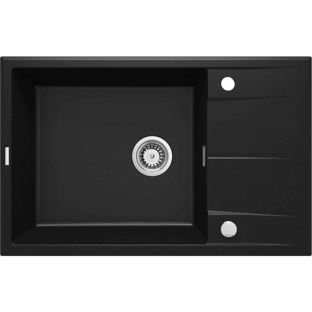 Гранитна мивка Deante Eridan 50x78 см черна