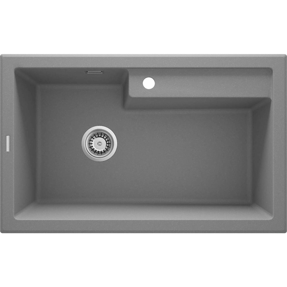 Deante Eridan Granite Sink 50x80 cm Grey