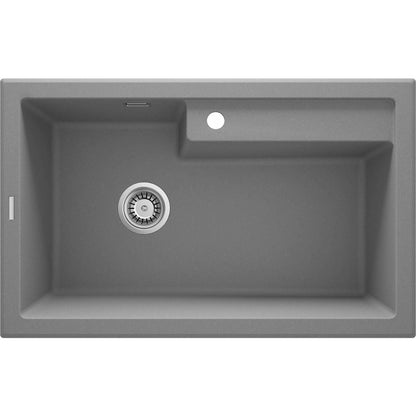 Deante Eridan Granite Sink 50x80 cm Grey