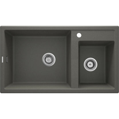 Deante Eridan Granite Sink 50x88 cm Anthracite
