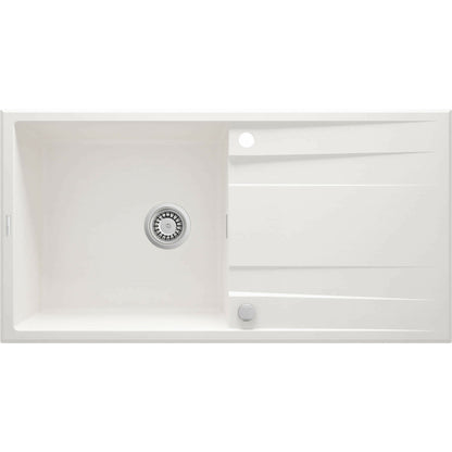 Deante Eridan Granite Sink 52x100 cm White