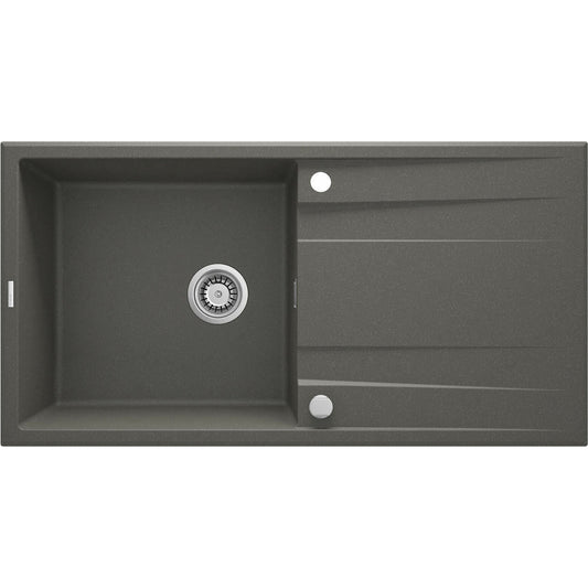 Deante Eridan Granite Sink 52x100 cm Anthracite