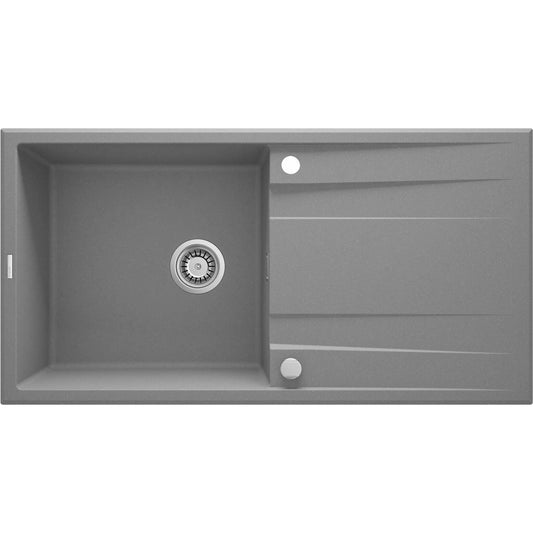 Deante Eridan Granite Sink 52x100 cm Grey