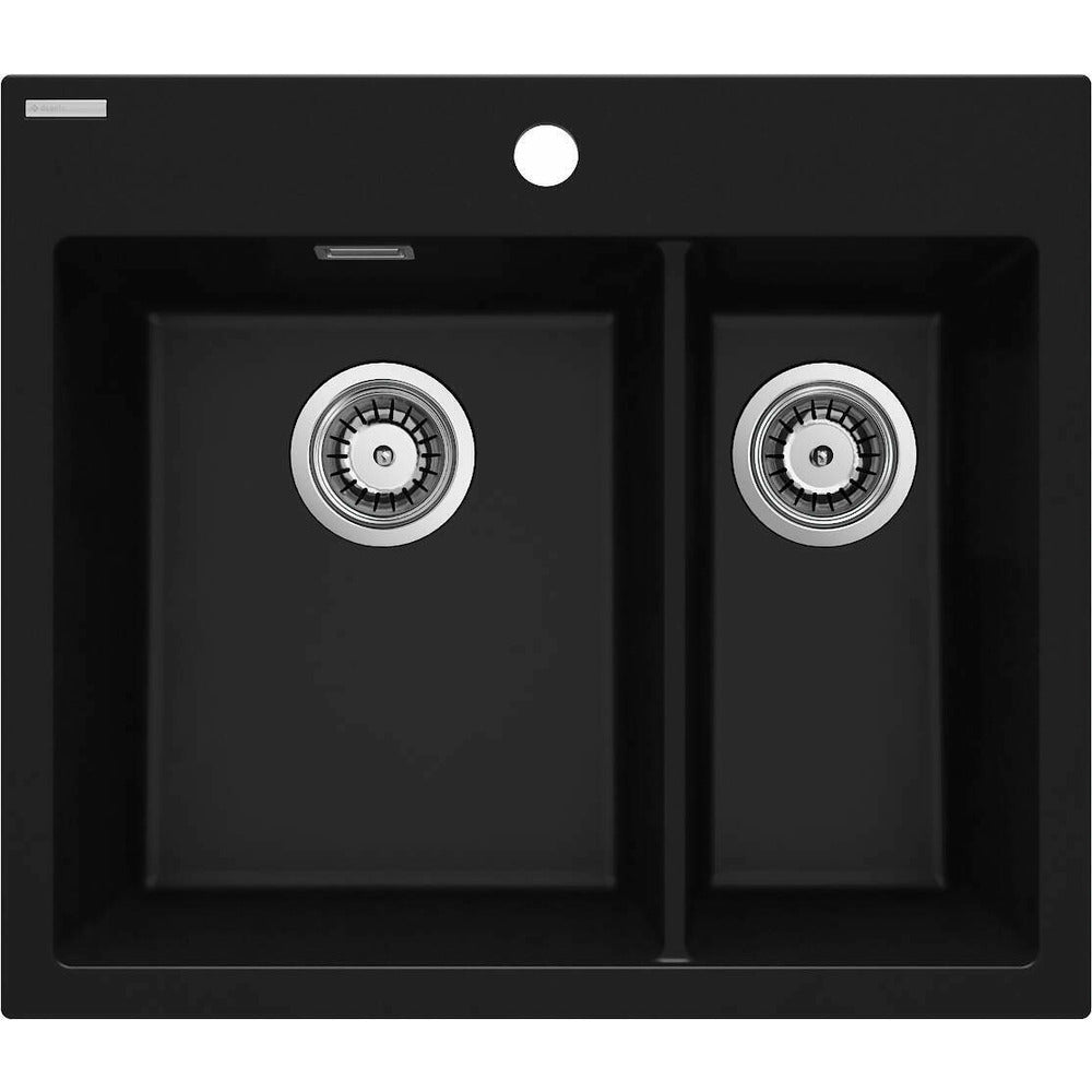 Deante Eridan Granite Sink 52x60 cm Black