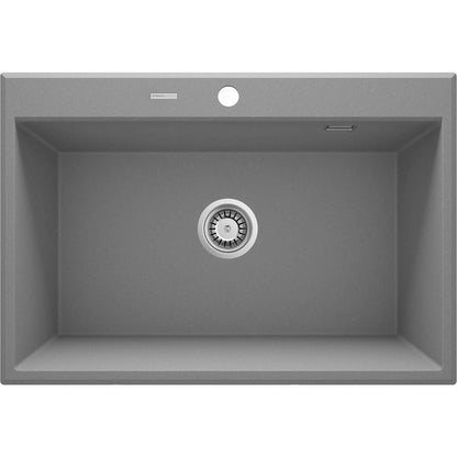 Deante Eridan Granite Sink 52x70 cm Grey