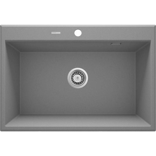 Deante Eridan Granite Sink 52x70 cm Grey