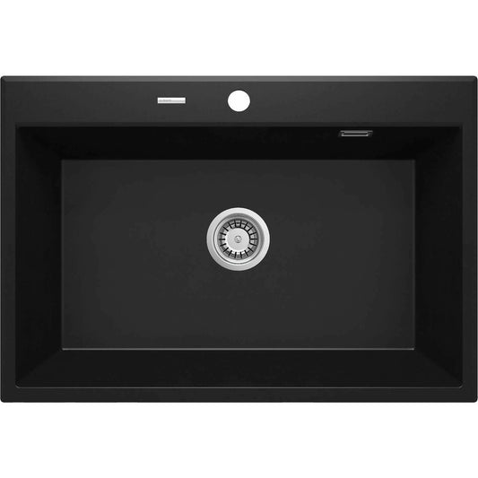 Deante Eridan Granite Sink 52x70 cm Black
