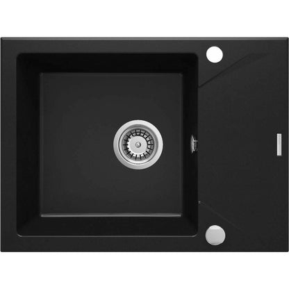 Deante Evora Granite Sink 44x59 cm Black