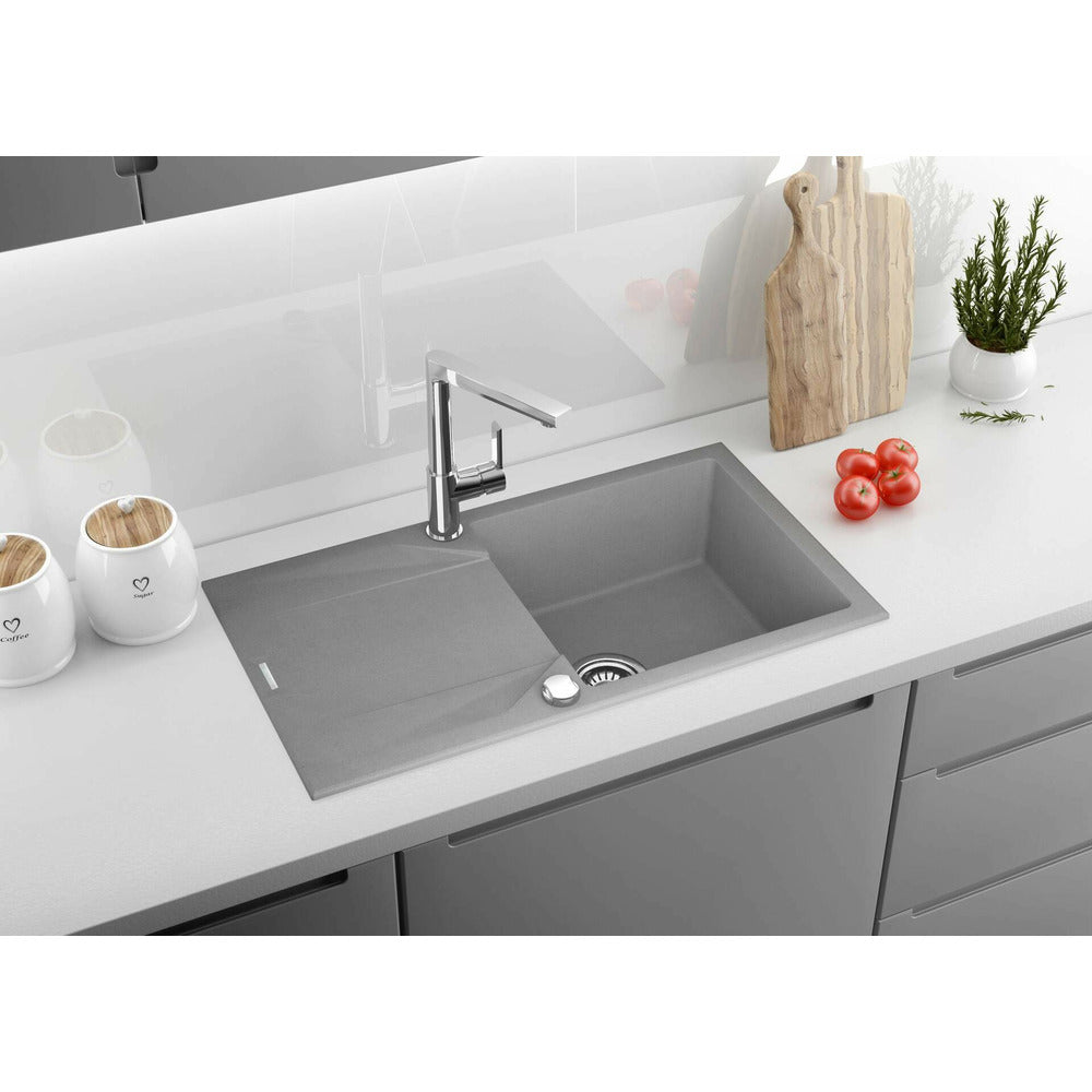 Deante Evora Granite Sink 44x78 cm Grey