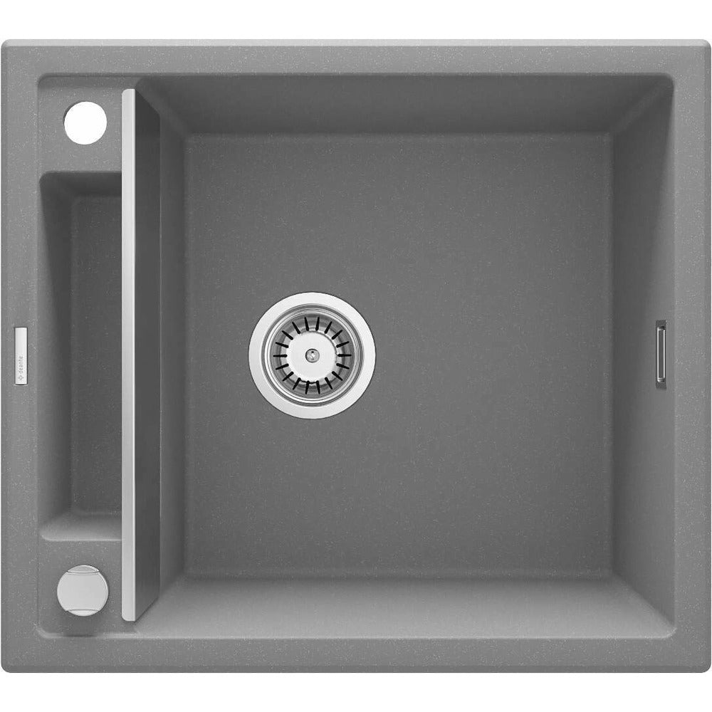 Гранитна мивка Deante Magnetic 50x56 см сива