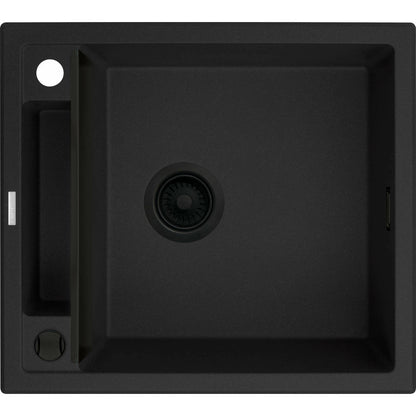 Deante Magnetic Granite Sink 50x56 cm Black