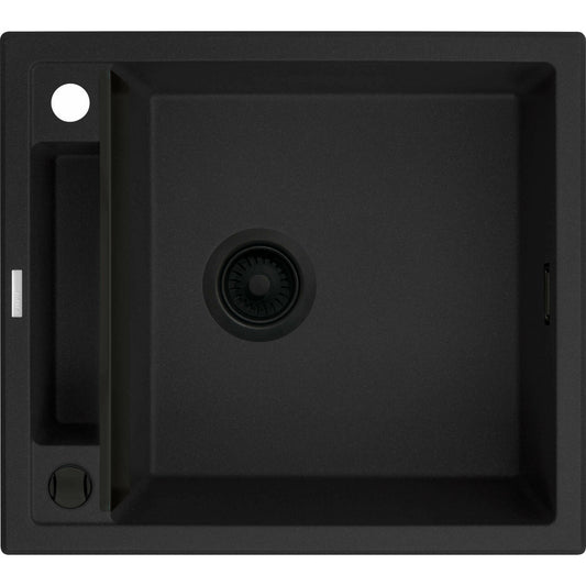 Deante Magnetic Granite Sink 50x56 cm Black