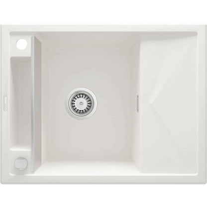 Deante Magnetic Granite Sink 50x64 cm White