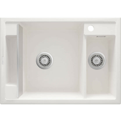 Deante Magnetic Granite Sink 50x69 cm White