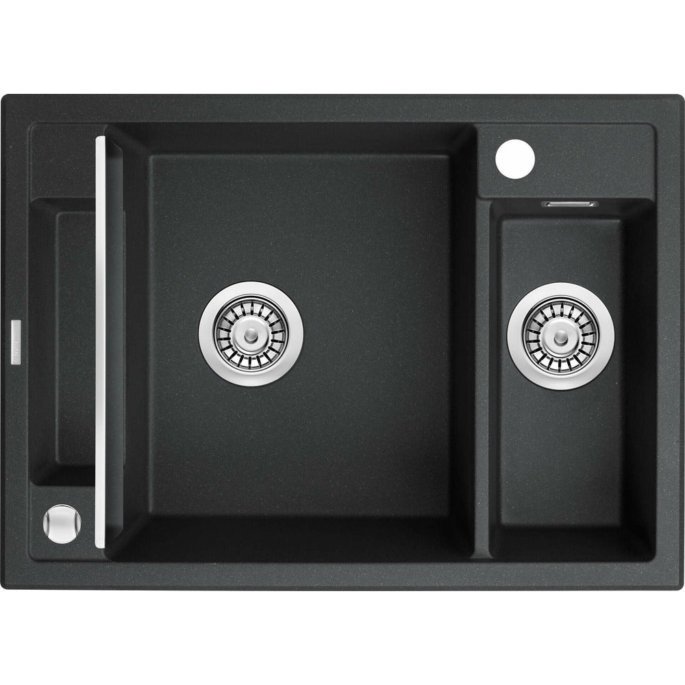 Кухненска мивка от гранит Deante Magnetic 50x69 см графит