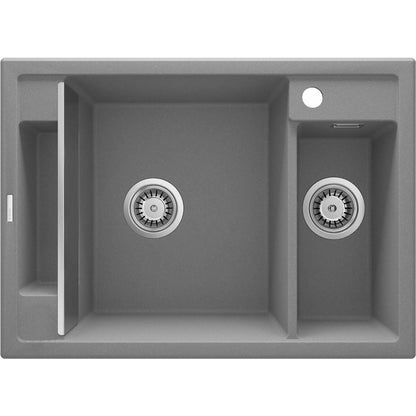 Deante Magnetic Granite Sink 50x69 cm Grey